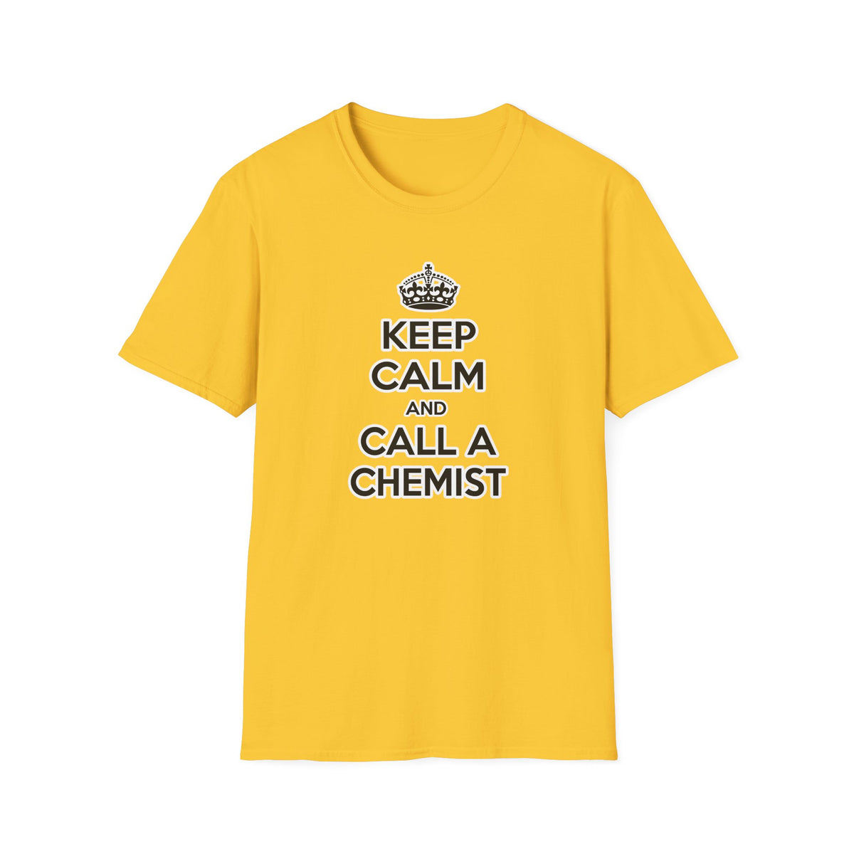 Keep Calm and Call a Chemist - Unisex Softstyle T-Shirt