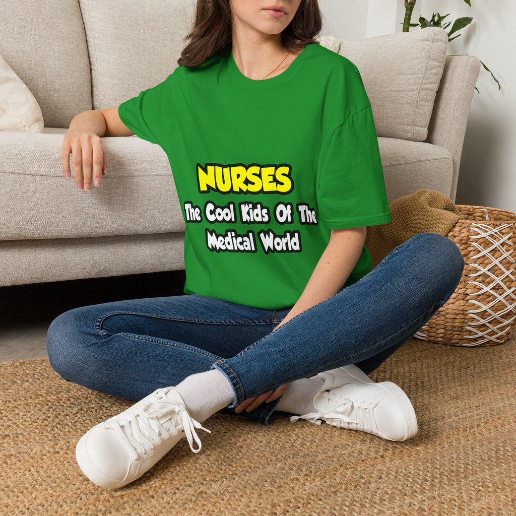 Nurses...Cool Kids of Medical World - Unisex Softstyle T-Shirt