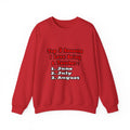 3 Reasons I Love Being a Teacher - Unisex Heavy Blend™ Crewneck Sweatshirt