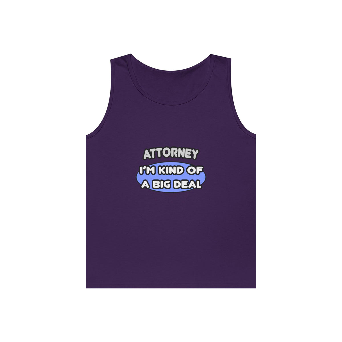 Attorney...Kind of a Big Deal - Unisex Heavy Cotton Tank Top