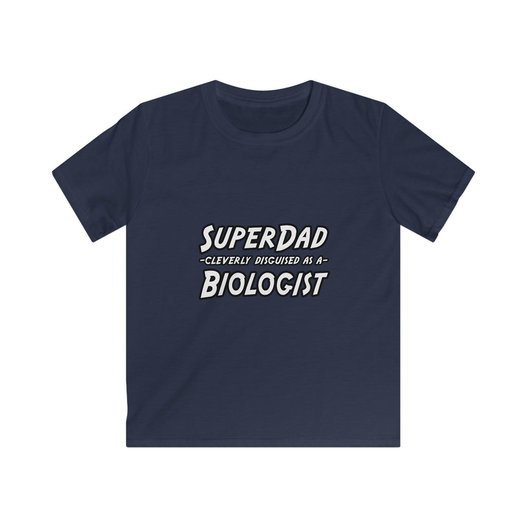 SuperDad Biologist - Kids Softstyle Tee