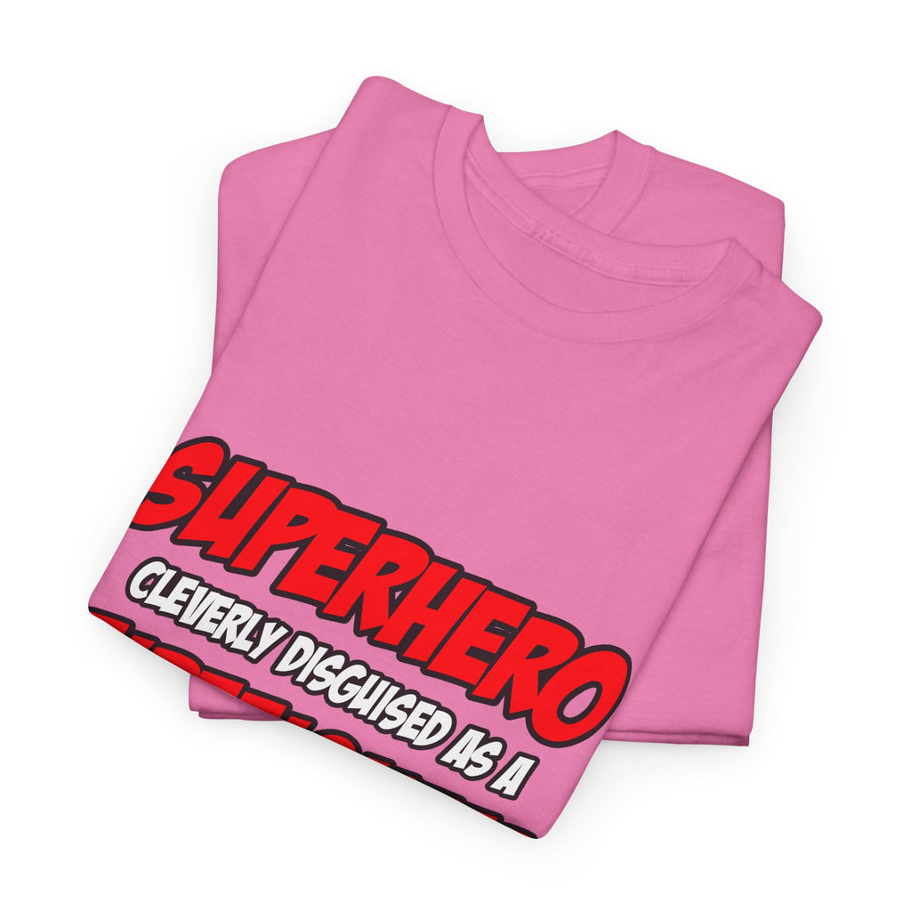 Superhero...Firefighter - Unisex Heavy Cotton Tee