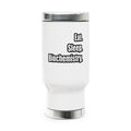 Eat. Sleep. Biochemistry - Stainless Steel Travel Mug with Handle, 14oz