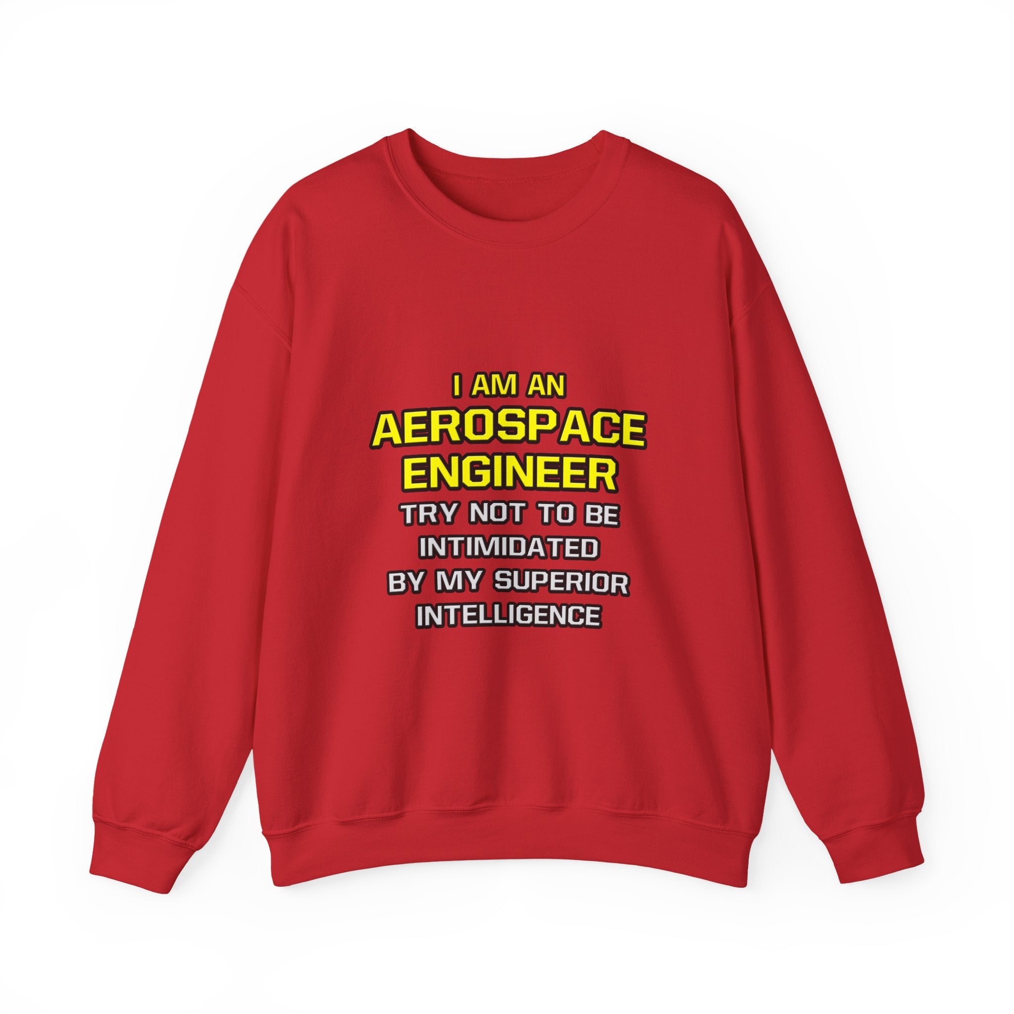 Aerospace Engineer...Superior Intelligence - Unisex Heavy Blend™ Crewneck Sweatshirt