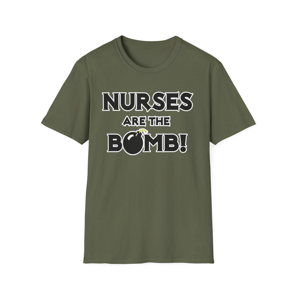 Nurses Are The Bomb! (2) - Unisex Softstyle T-Shirt