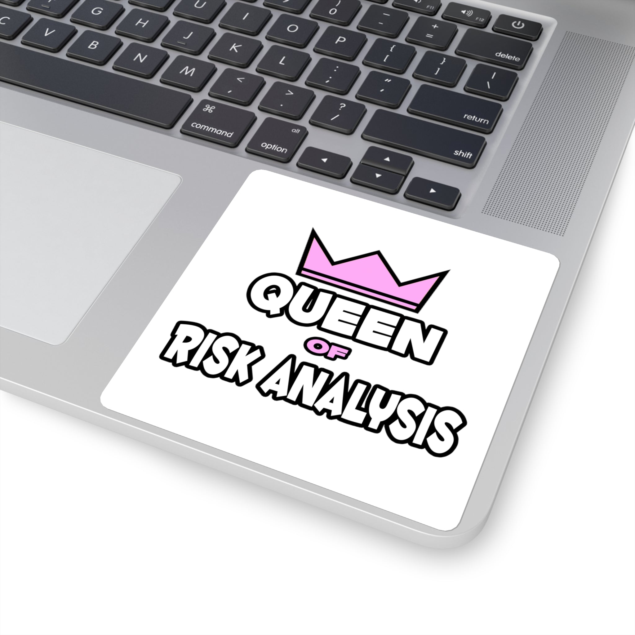Queen of Risk Analysis - Square Stickers