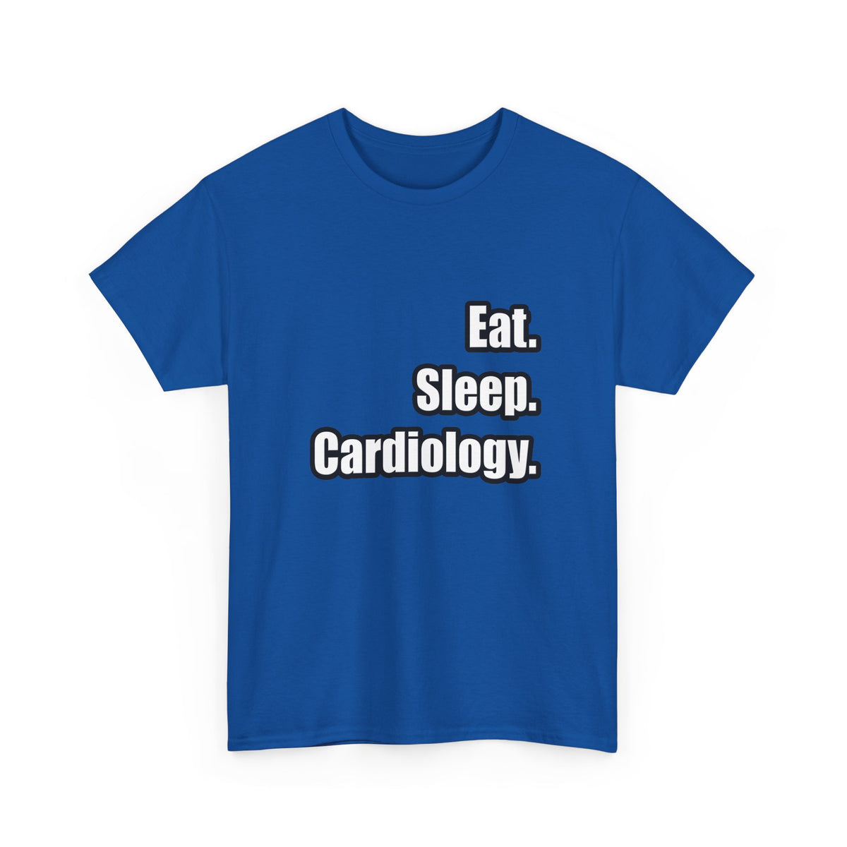 Eat. Sleep. Cardiology - Unisex Heavy Cotton Tee