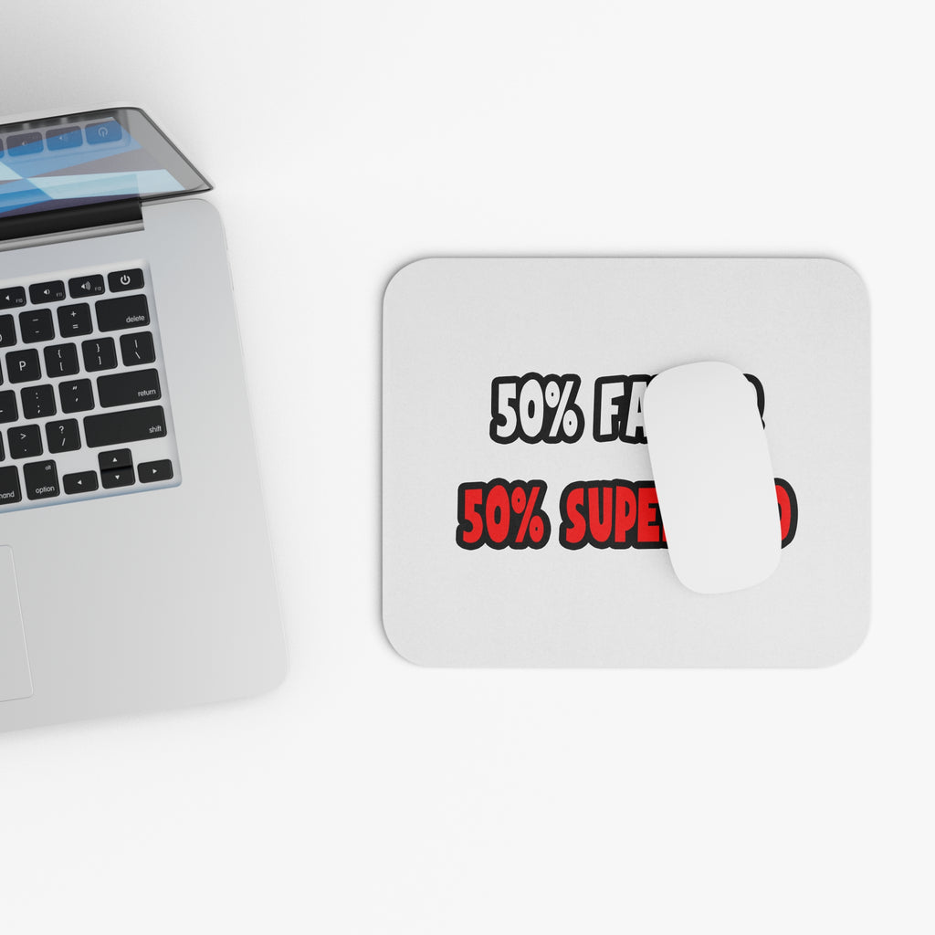 Half Farmer ... Half Superhero - Mouse Pad (Rectangle)