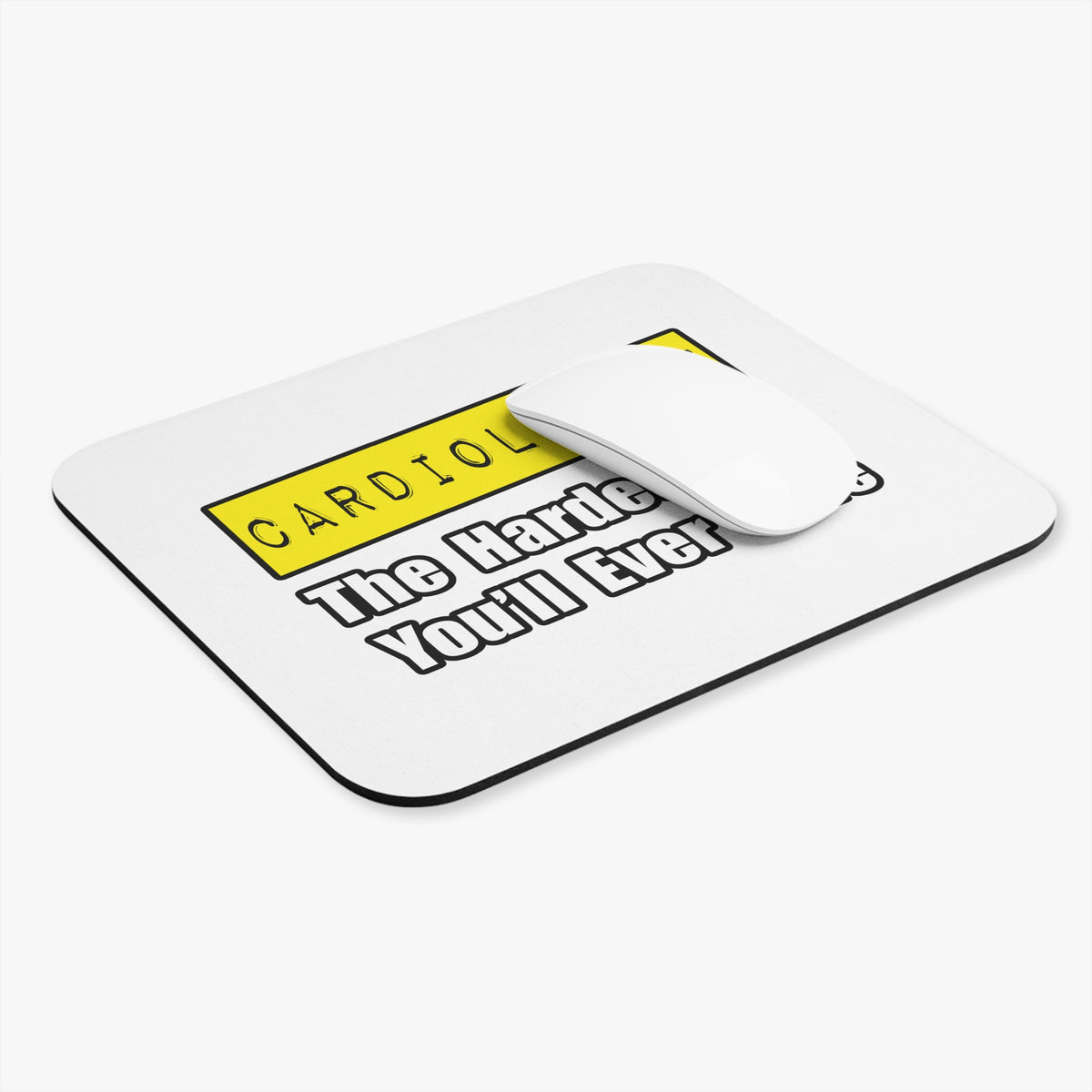 Cardiologist...Hardest Job You'll Ever Love - Mouse Pad (Rectangle)