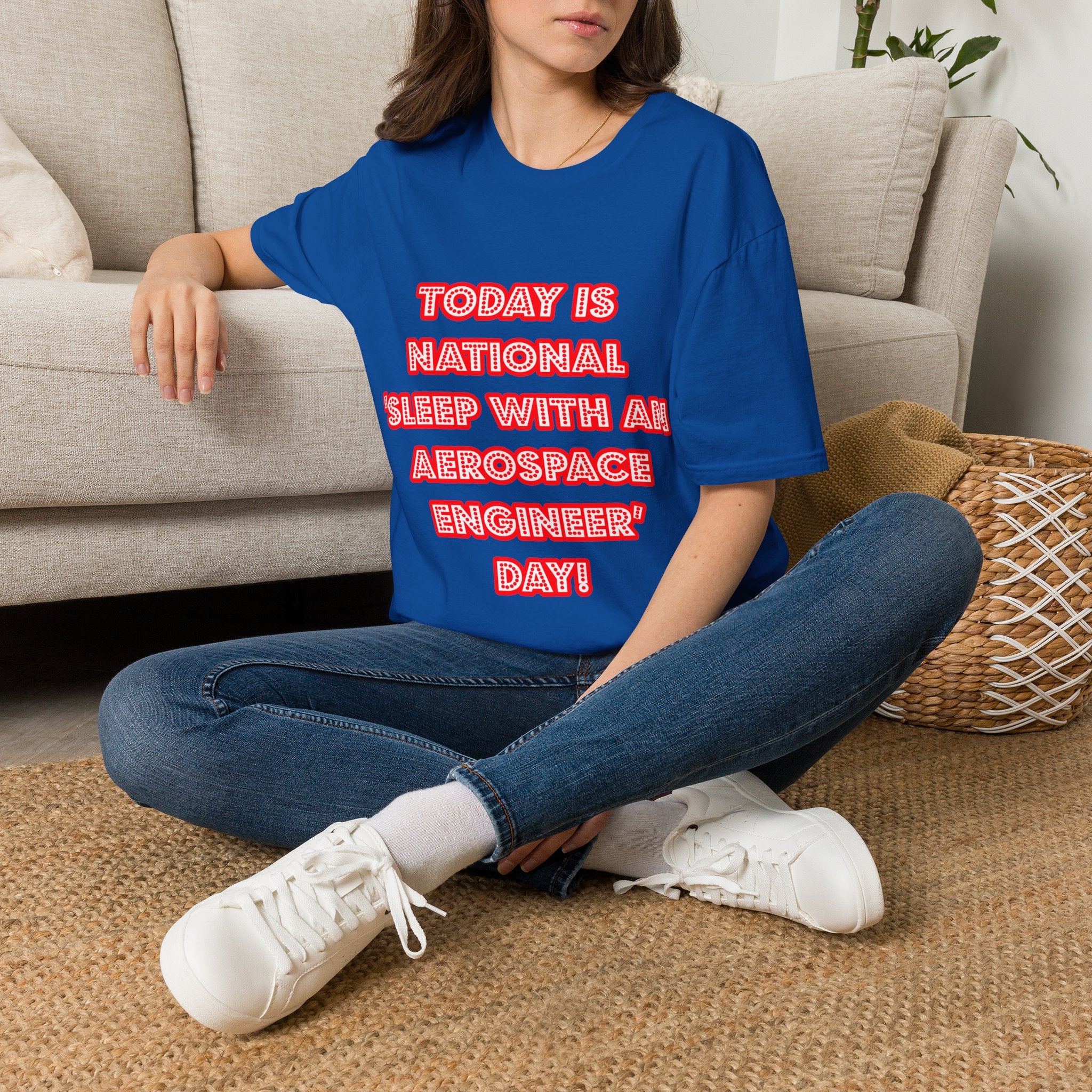 National 'Sleep With an Aerospace Engineer' Day - Unisex Softstyle T-Shirt