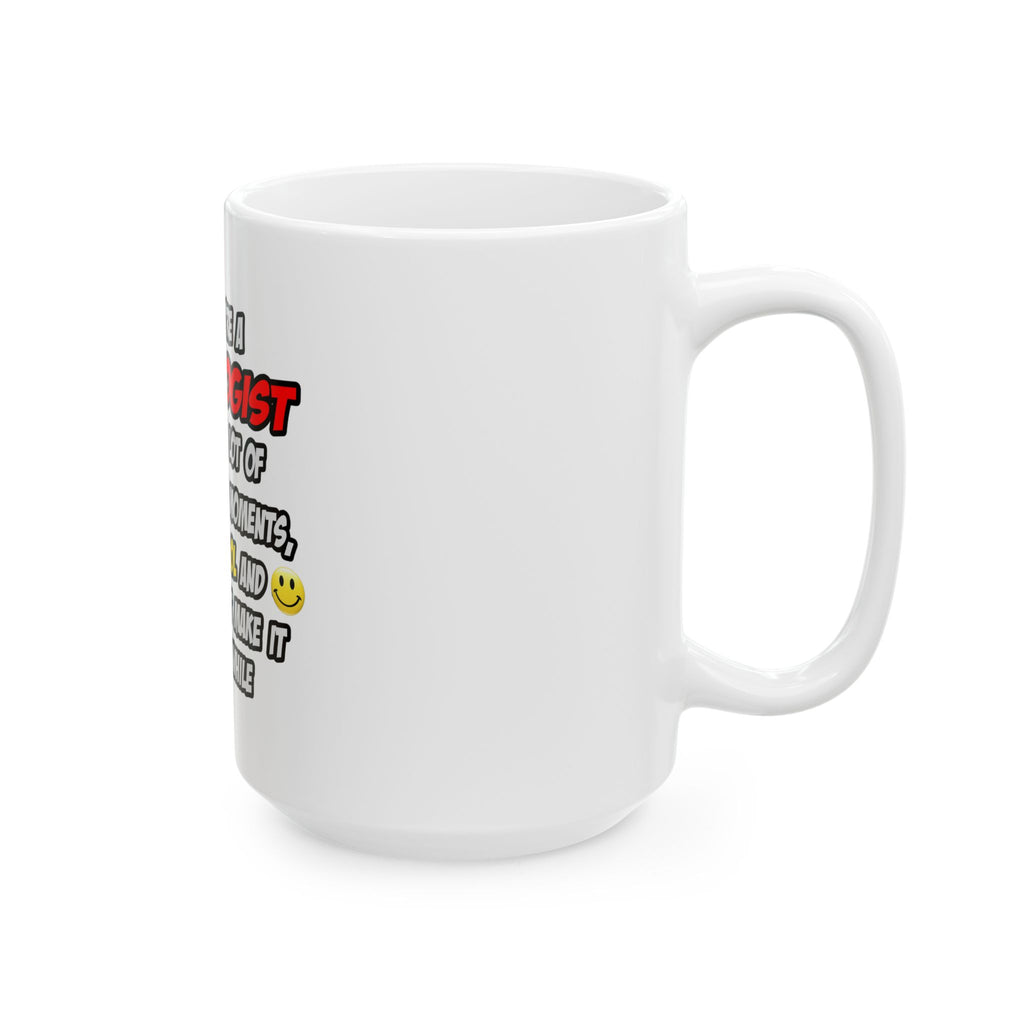 Cardiologist .. OMG WTF LOL - Ceramic Mug, (11oz, 15oz)