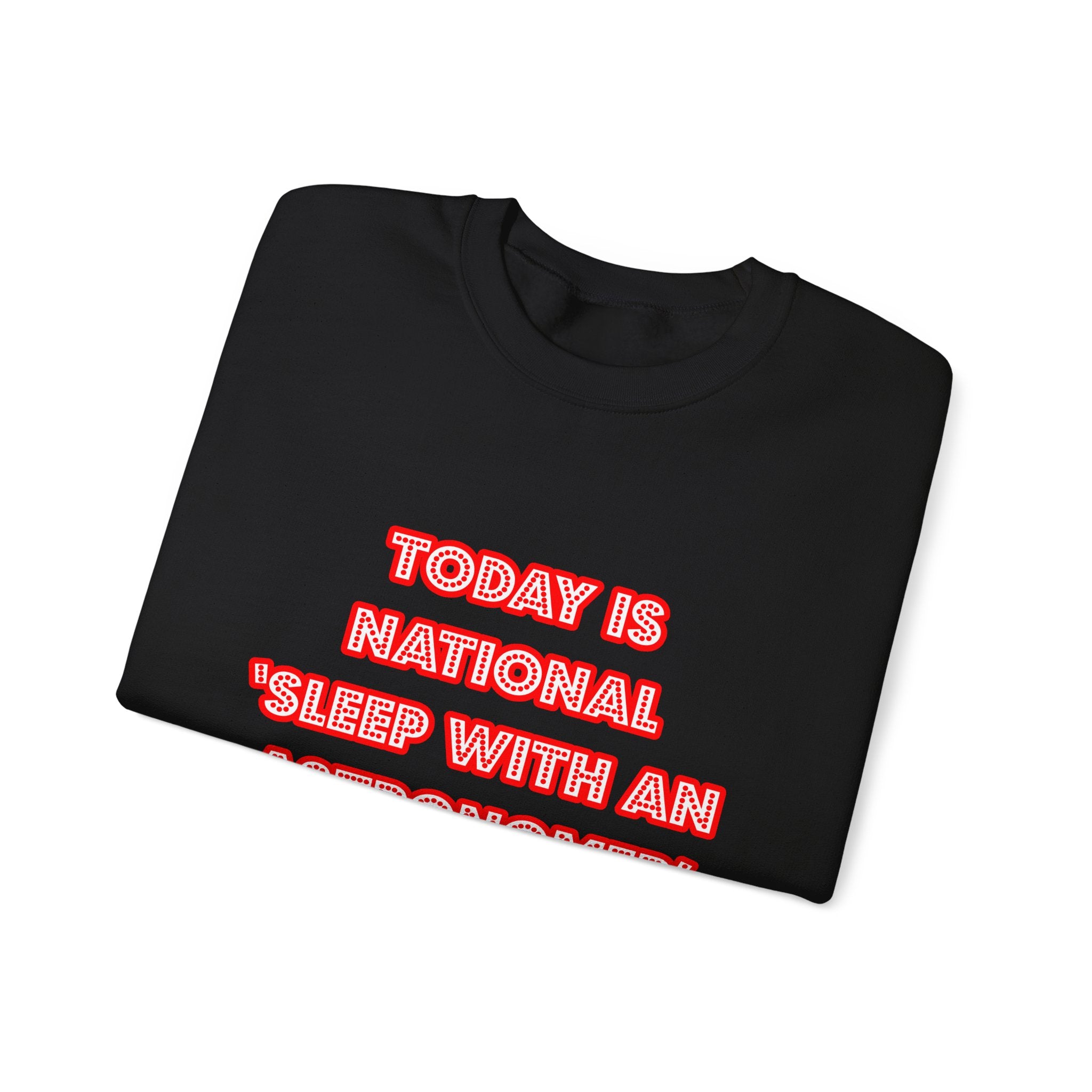 National 'Sleep With an Astronomer' Day - Unisex Heavy Blend™ Crewneck Sweatshirt