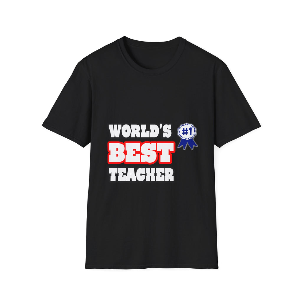 World's Best Teacher - Unisex Softstyle T-Shirt