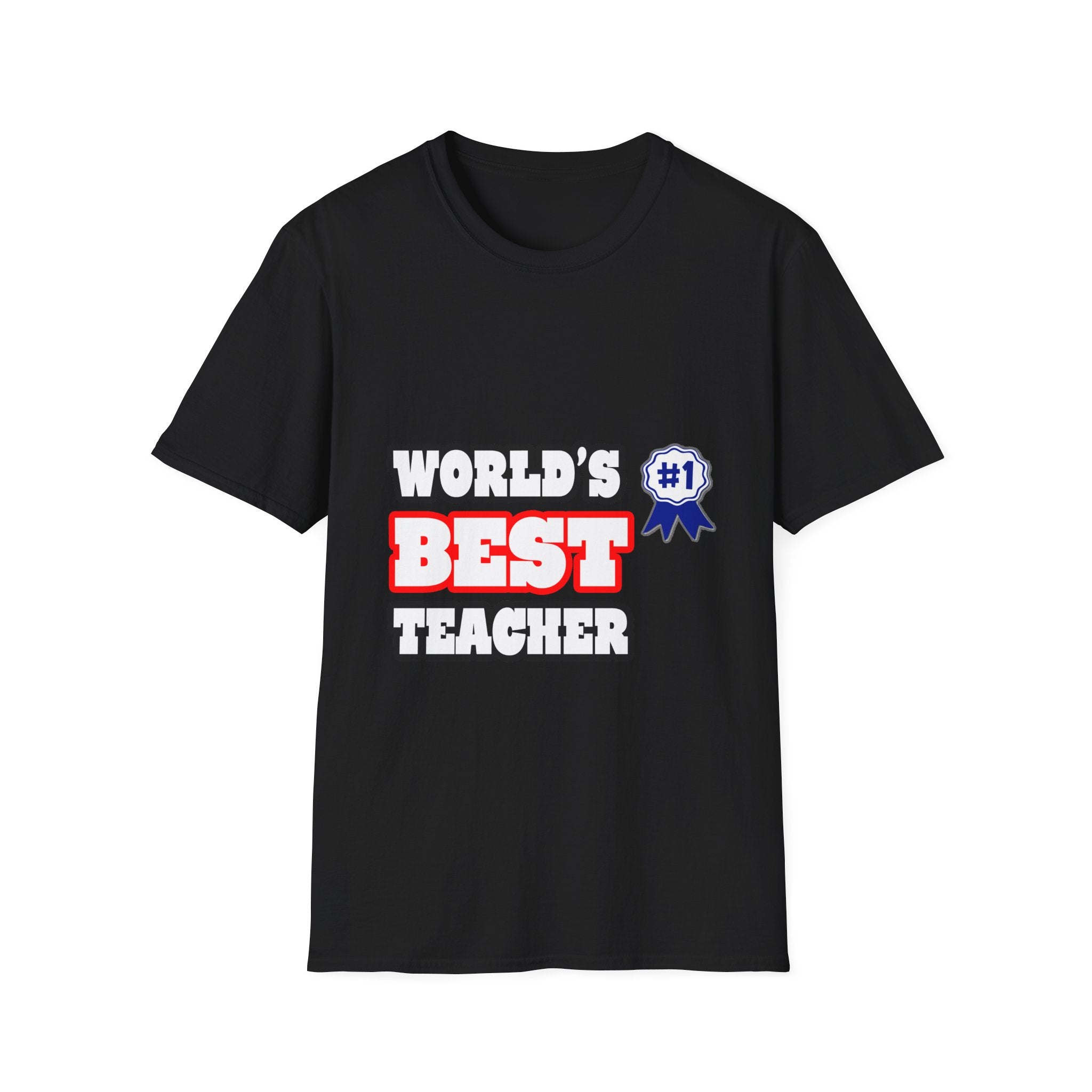 World's Best Teacher - Unisex Softstyle T-Shirt