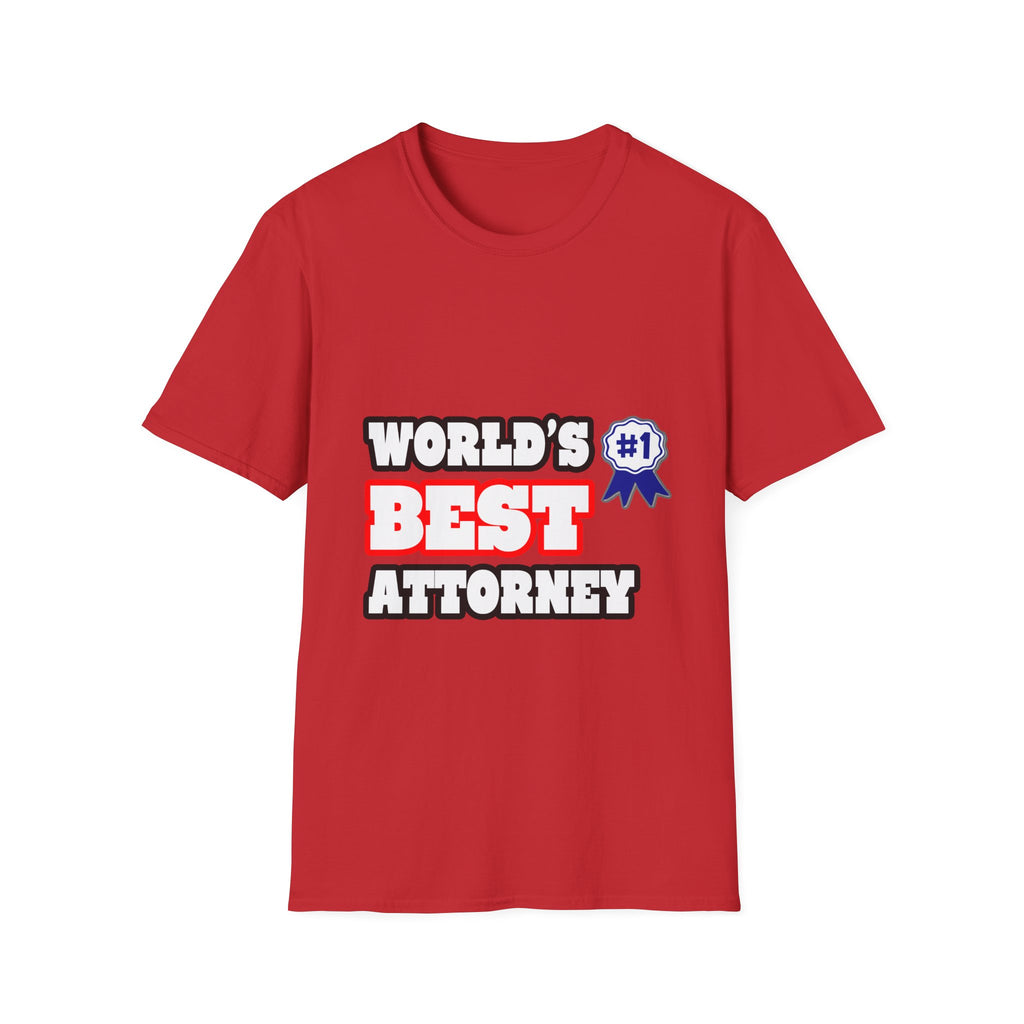 World's Best Attorney - Unisex Softstyle T-Shirt