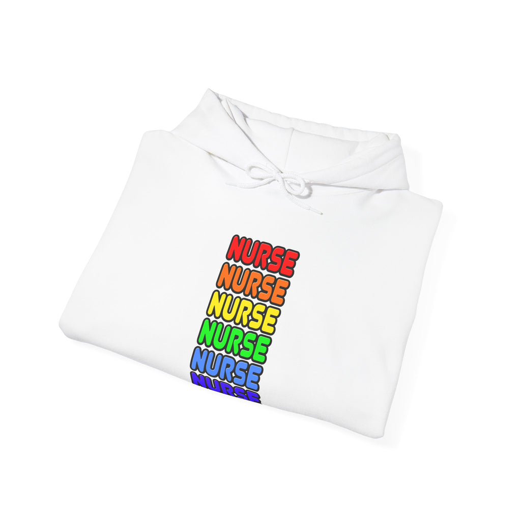 Rainbow Nurse - Unisex Heavy Blend™ Hooded Sweatshirt