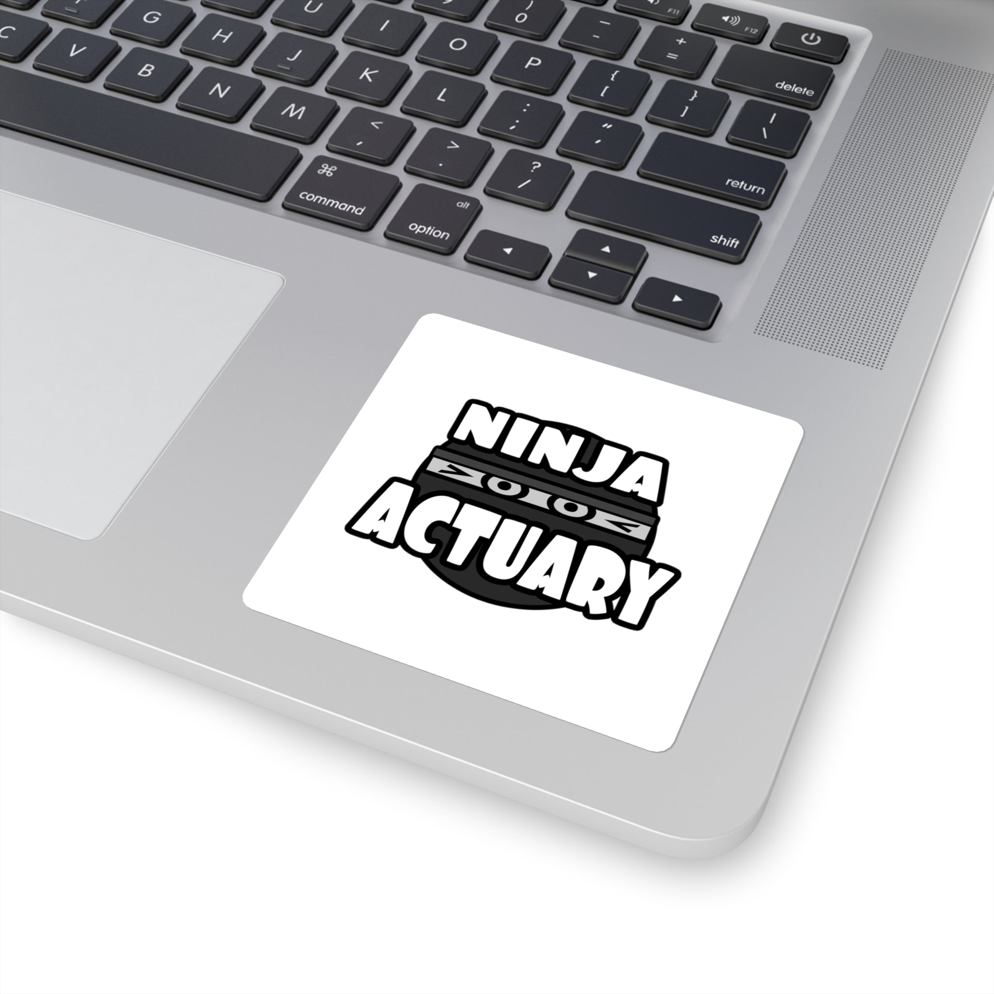 Ninja Actuary - Square Stickers