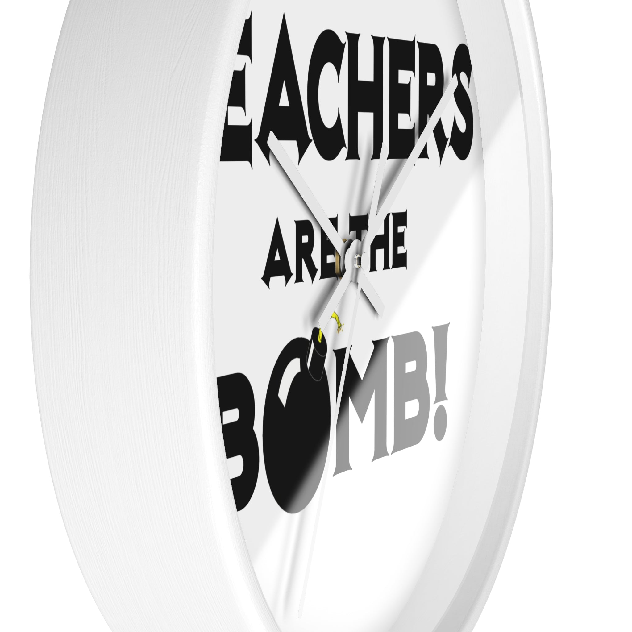 Teachers Are The Bomb! - Wall Clock