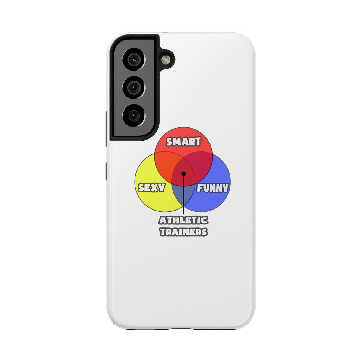 Venn Diagram .. Athletic Trainers - Tough Phone Cases
