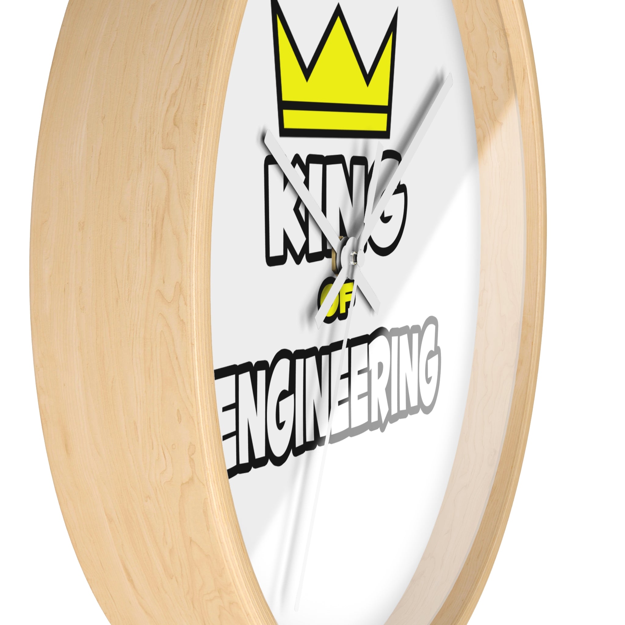 King of Engineering - Wall Clock