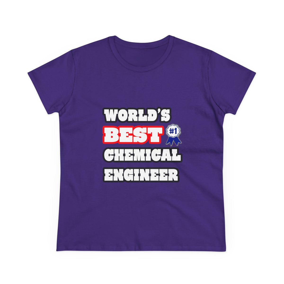 World's Best Chemical Engineer - Women's Midweight Cotton Tee