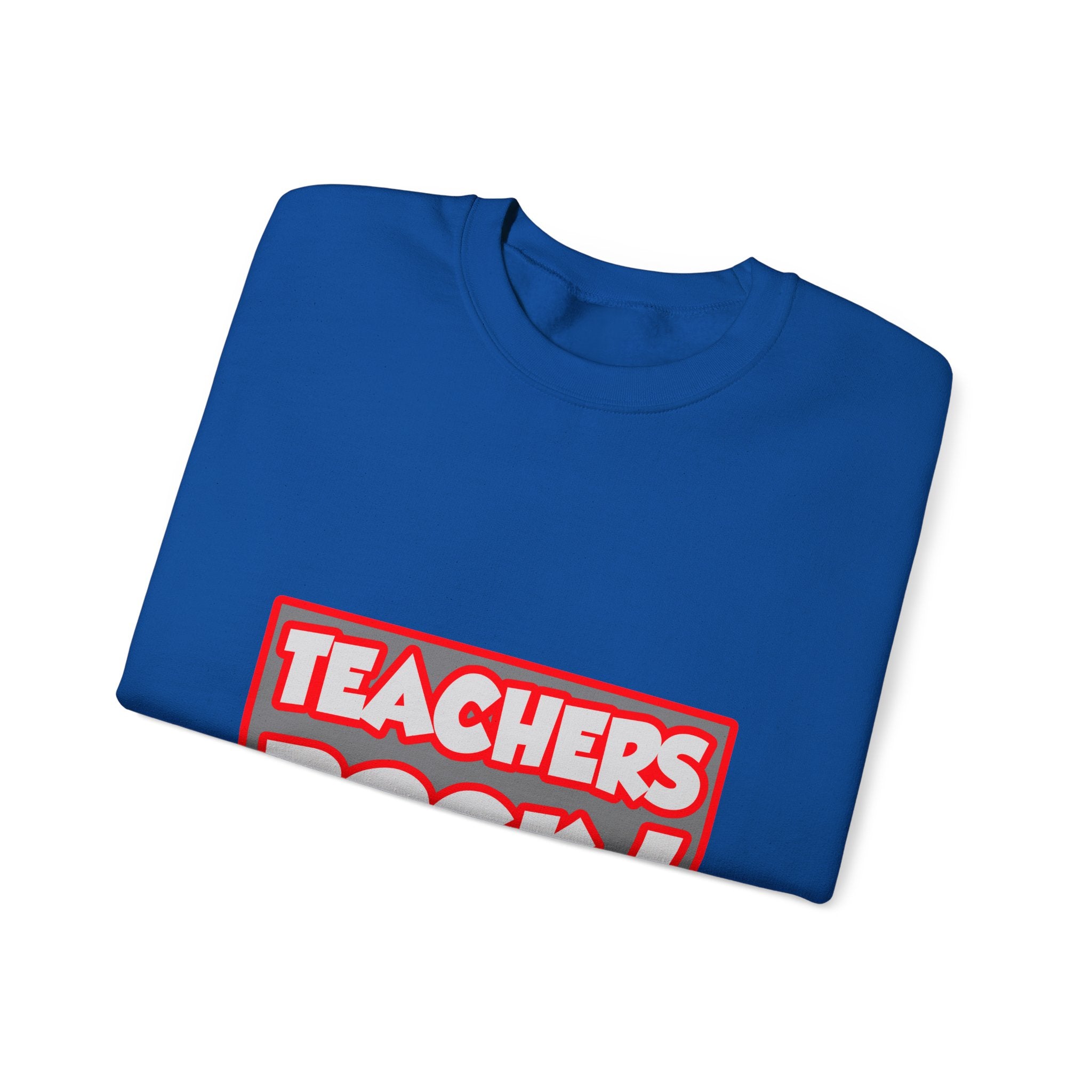 Teachers Rock! - Unisex Heavy Blend™ Crewneck Sweatshirt