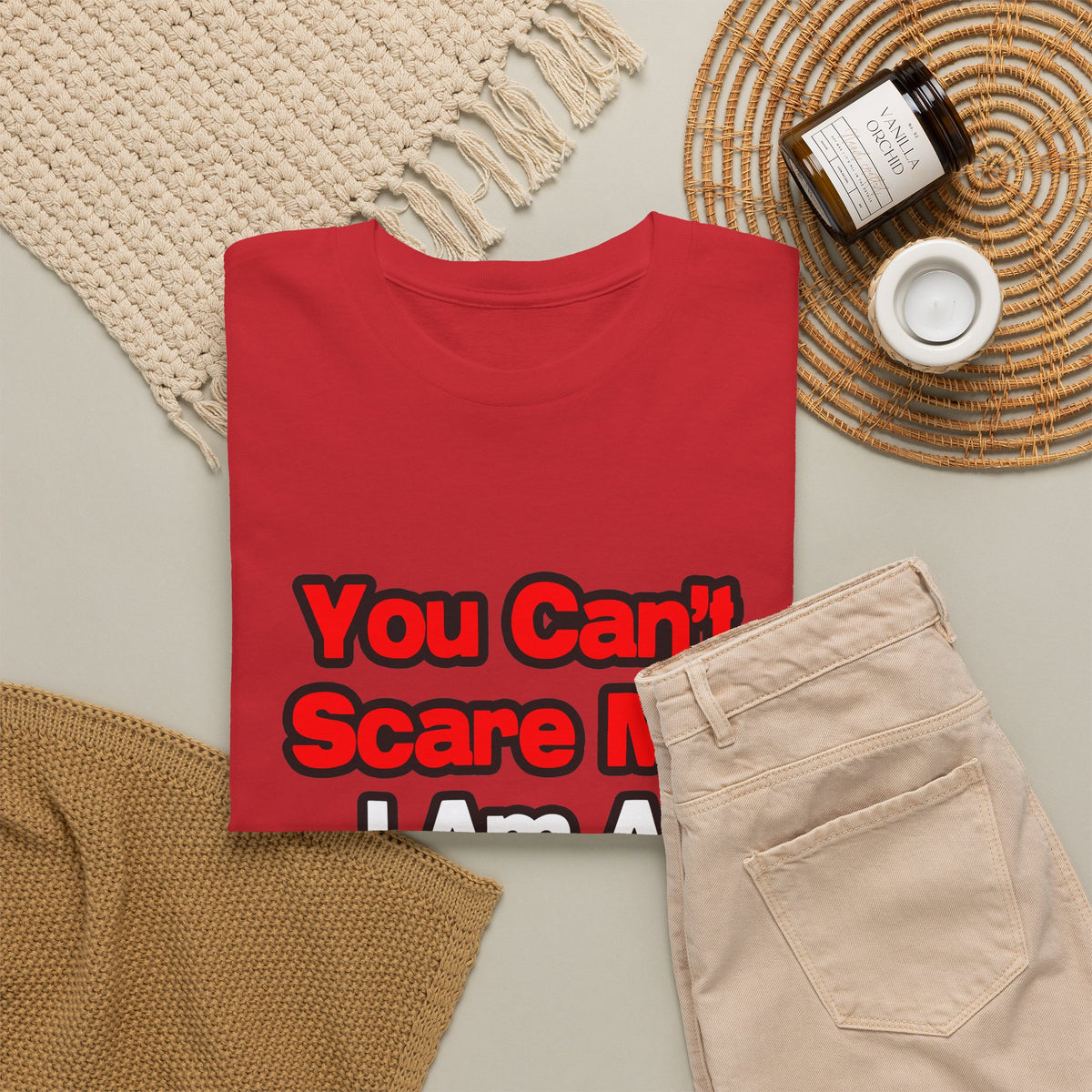 You Can't Scare Me...Cardiologist - Unisex Heavy Cotton Tee