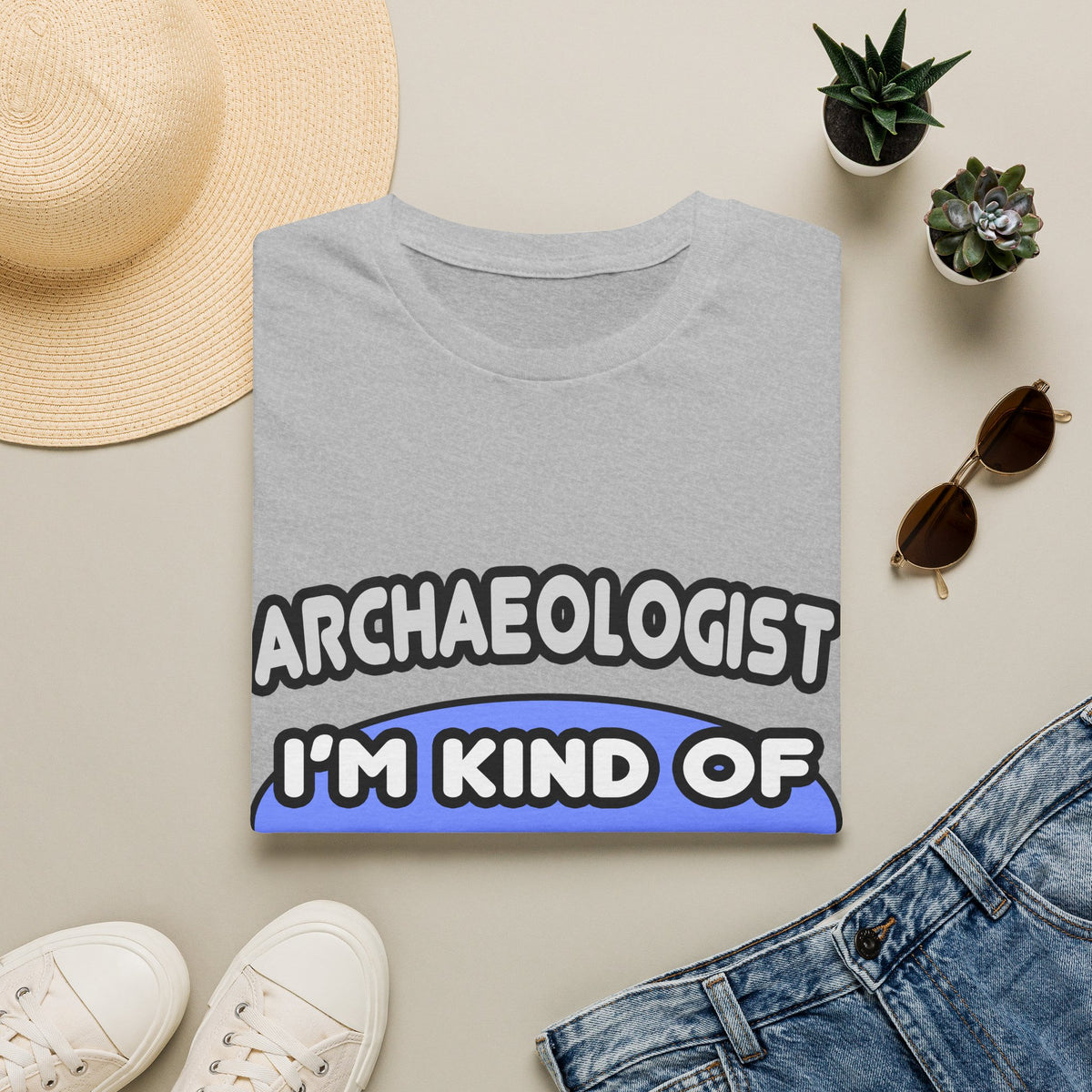Archaeologist...Kind of a Big Deal - Unisex Softstyle T-Shirt