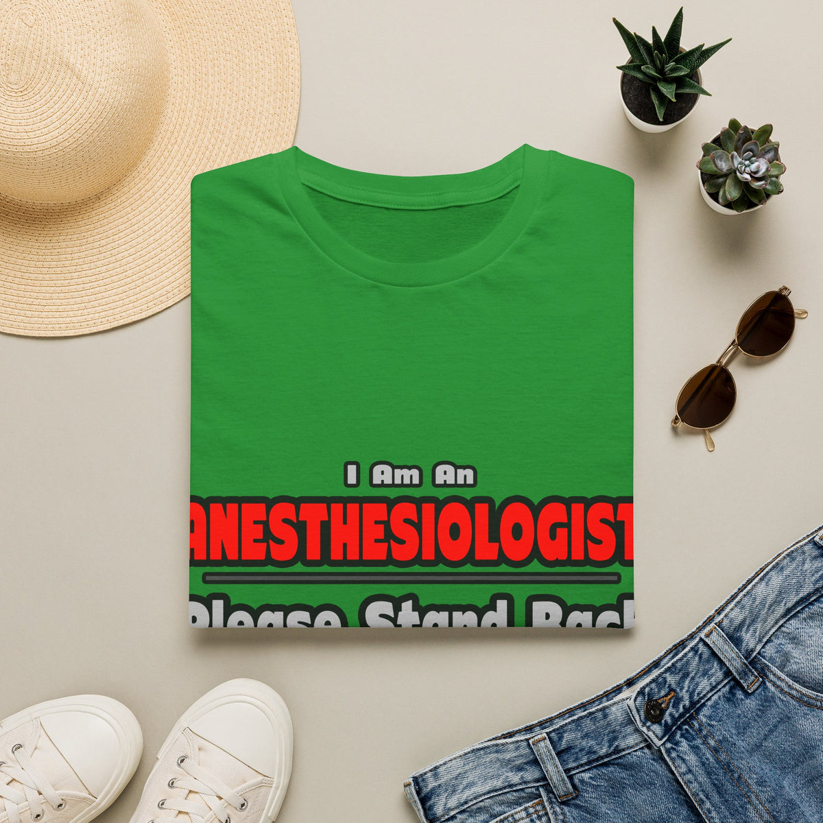 Anesthesiologist ... Stand Back ... Work My Magic - Unisex Softstyle T-Shirt
