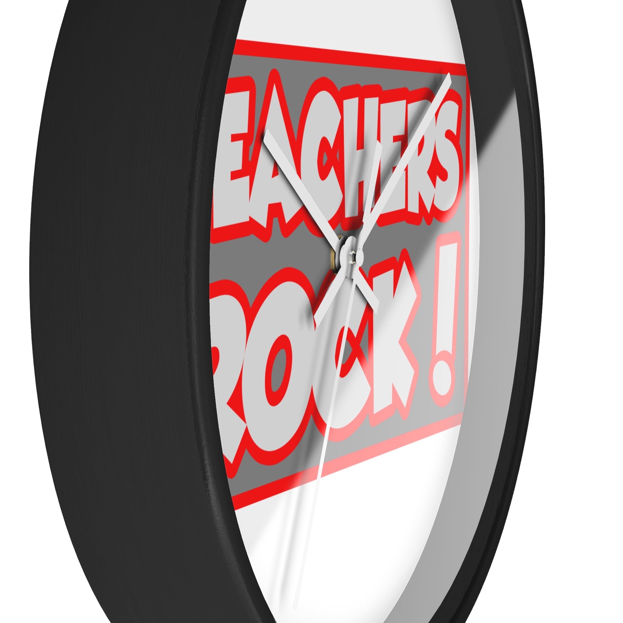 Teachers Rock! - Wall Clock