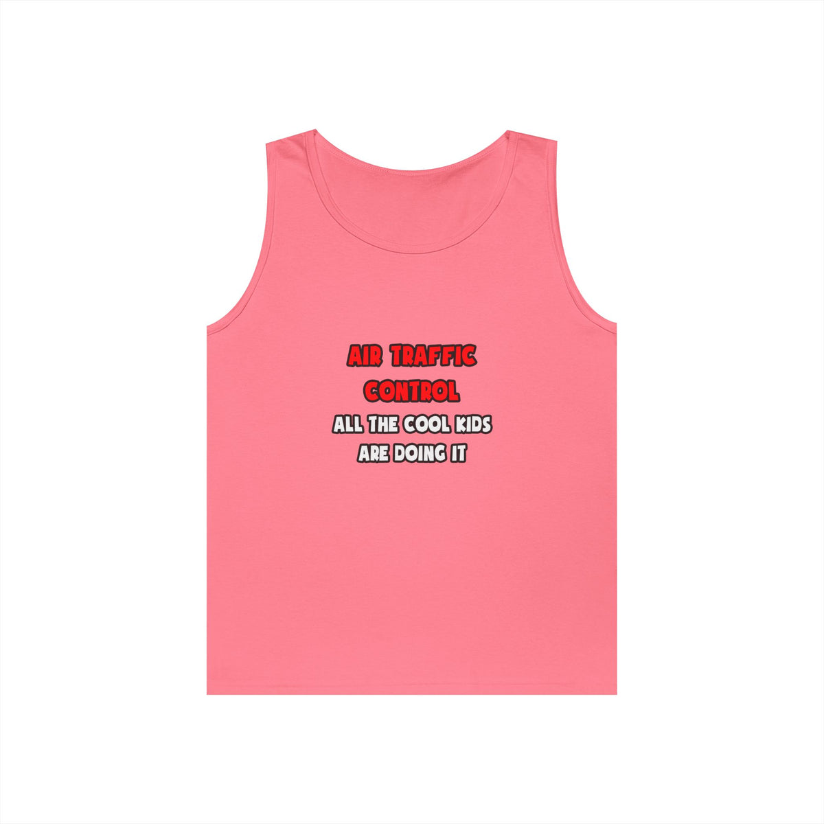 Funny Air Traffic Controller Shirts - Unisex Heavy Cotton Tank Top