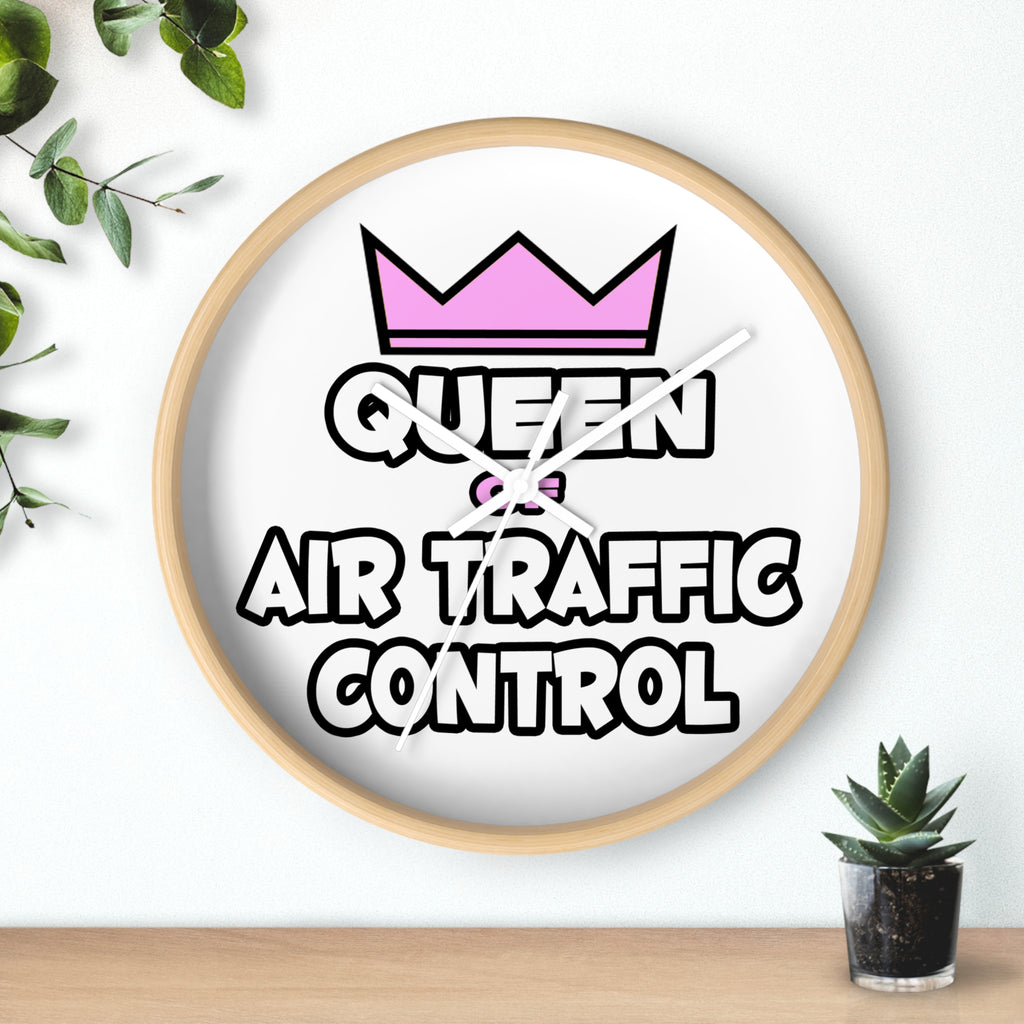 Queen of Air Traffic Control - Wall Clock