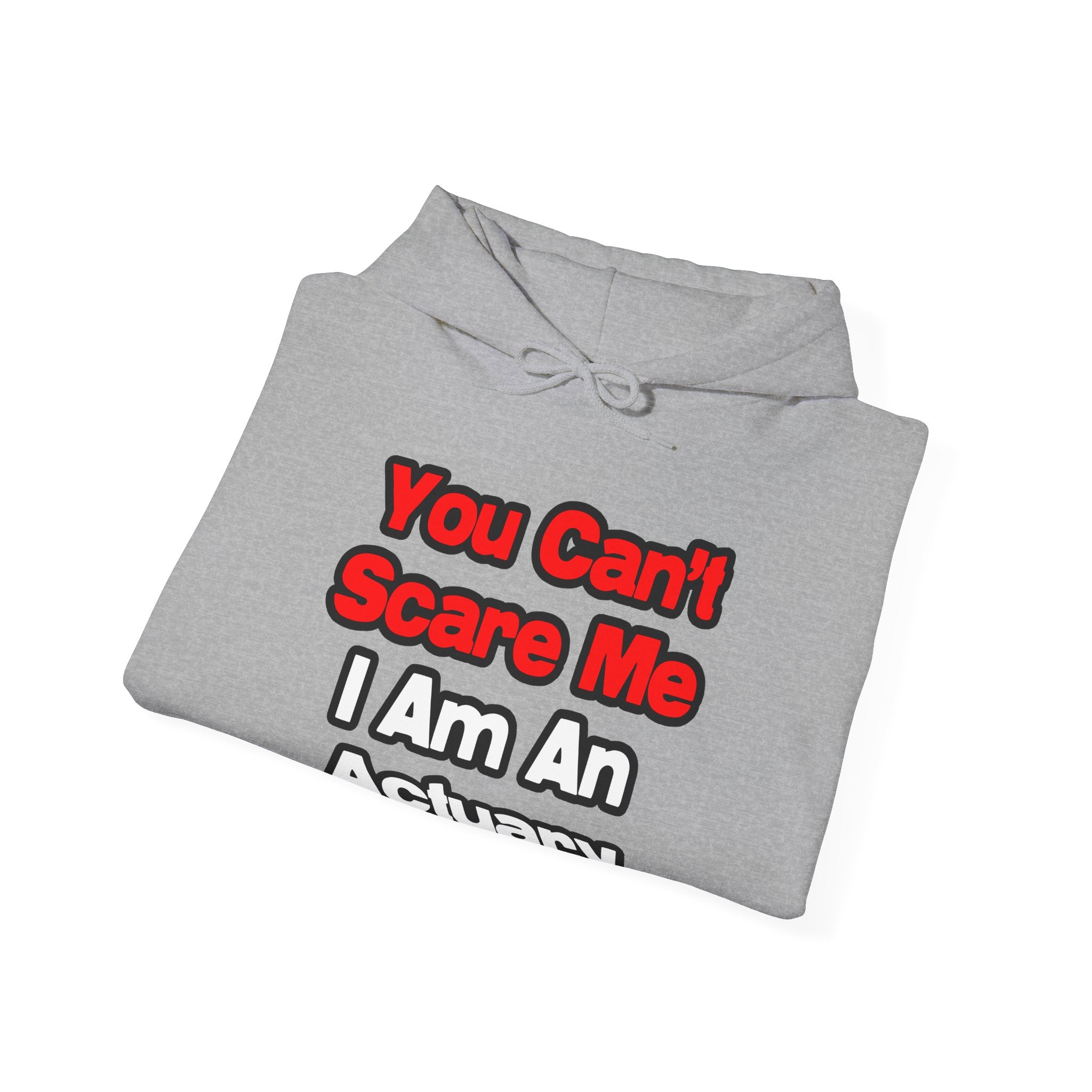 You Can't Scare Me...Actuary - Unisex Heavy Blend™ Hooded Sweatshirt