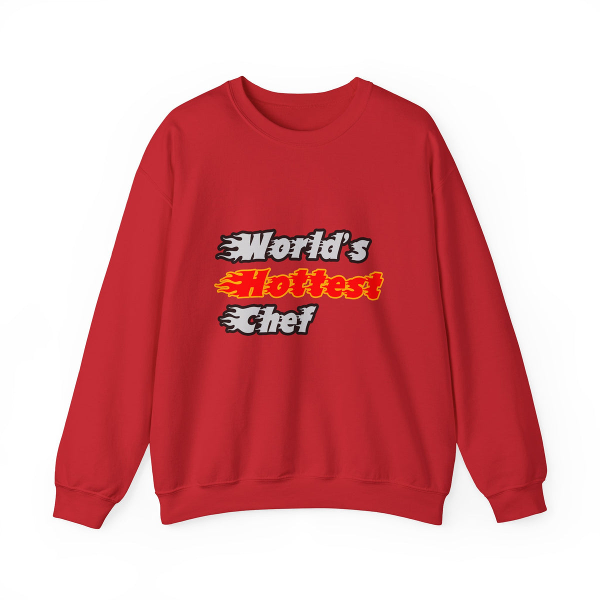 World's Hottest Chef - Unisex Heavy Blend™ Crewneck Sweatshirt