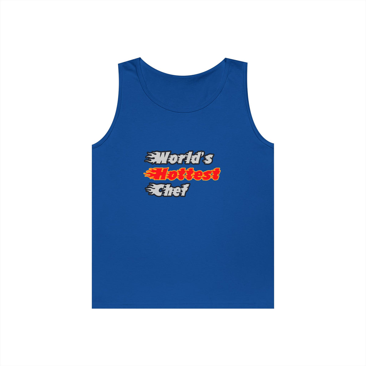 World's Hottest Chef - Unisex Heavy Cotton Tank Top