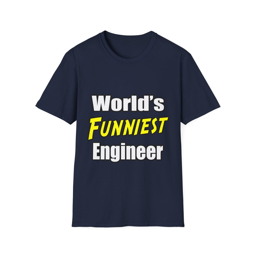 World's Funniest Engineer - Unisex Softstyle T-Shirt