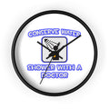 Conserve Water .. Shower With a Doctor - Wall Clock