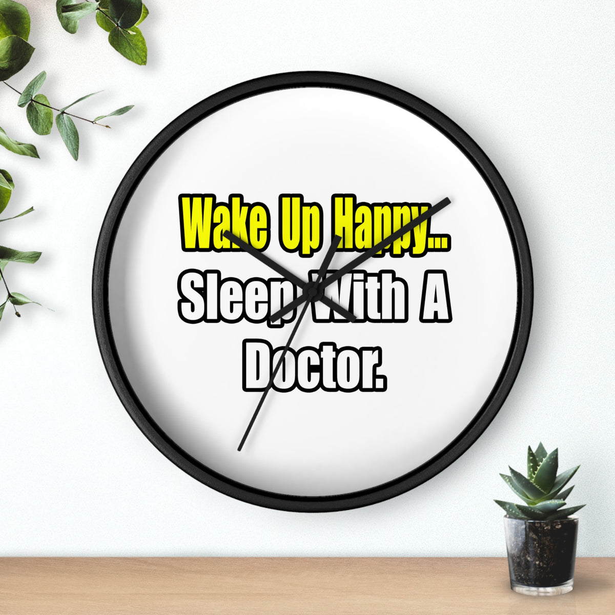 Sleep With Doctor - Wall Clock