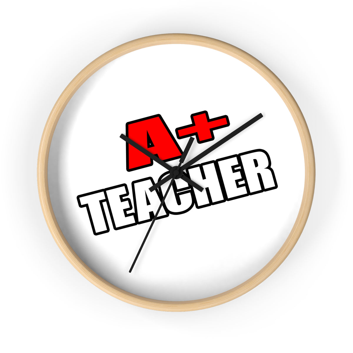 a plus teacher - Wall Clock