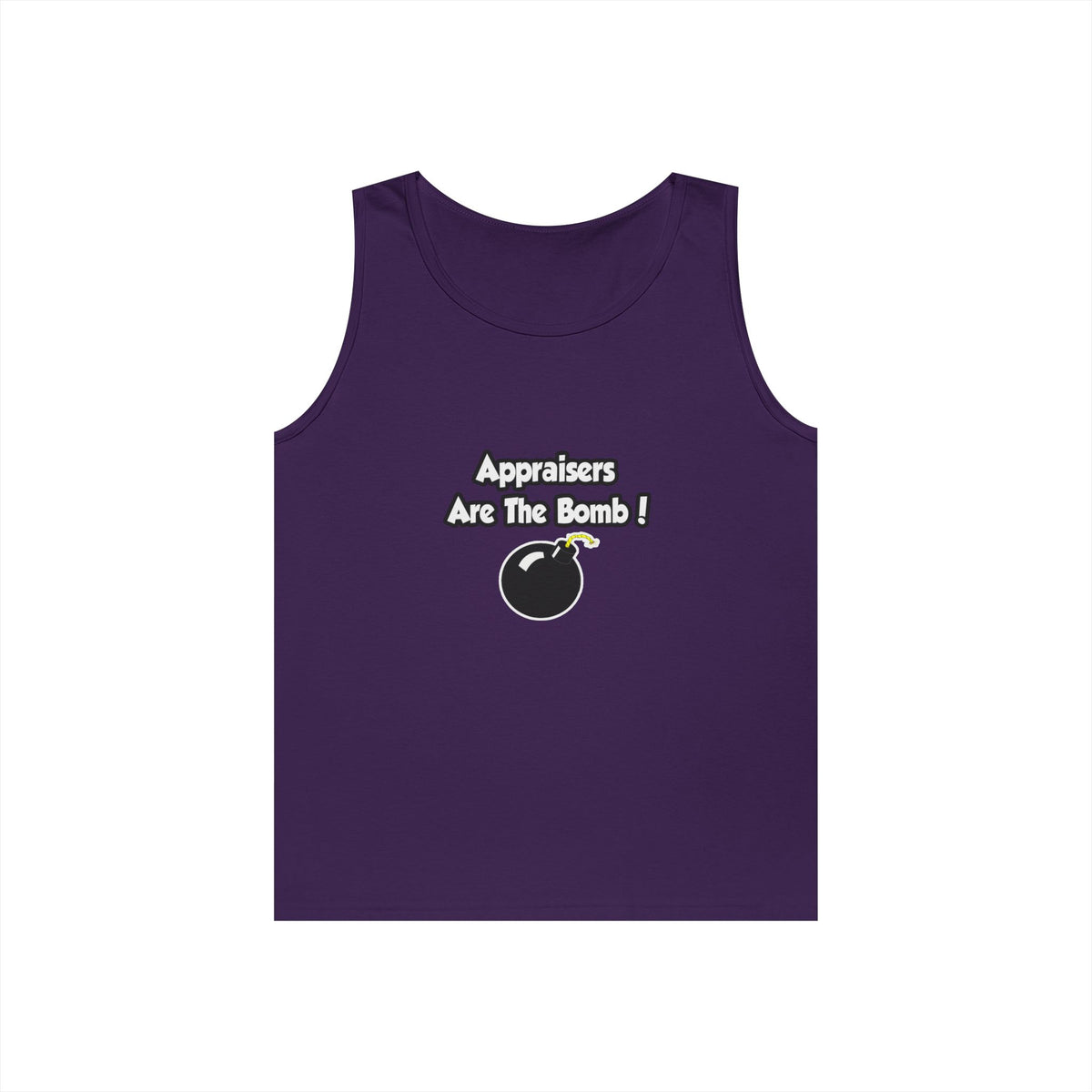 Appraisers Are The Bomb! - Unisex Heavy Cotton Tank Top