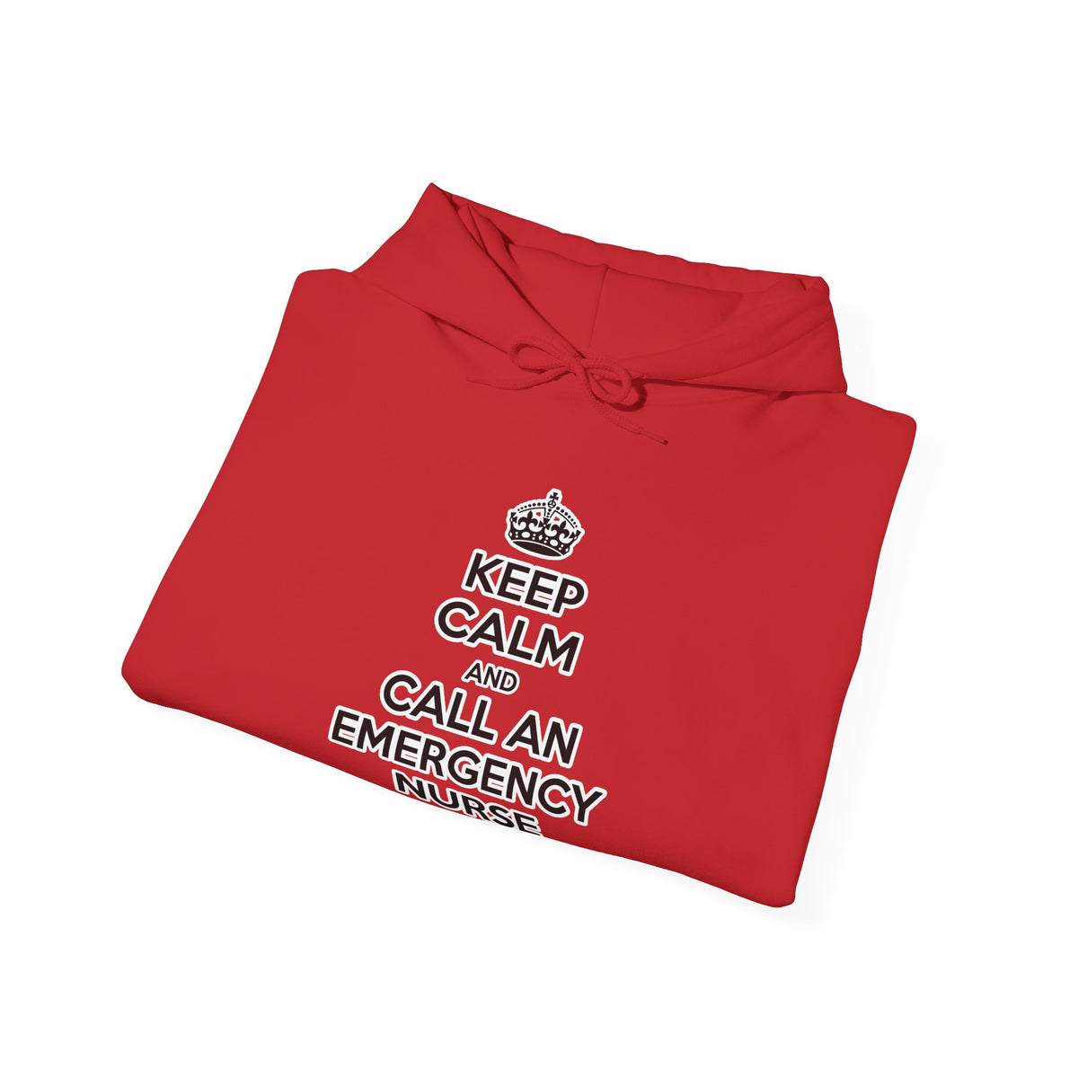 Keep Calm and Call an Emergency Nurse - Unisex Heavy Blend™ Hooded Sweatshirt