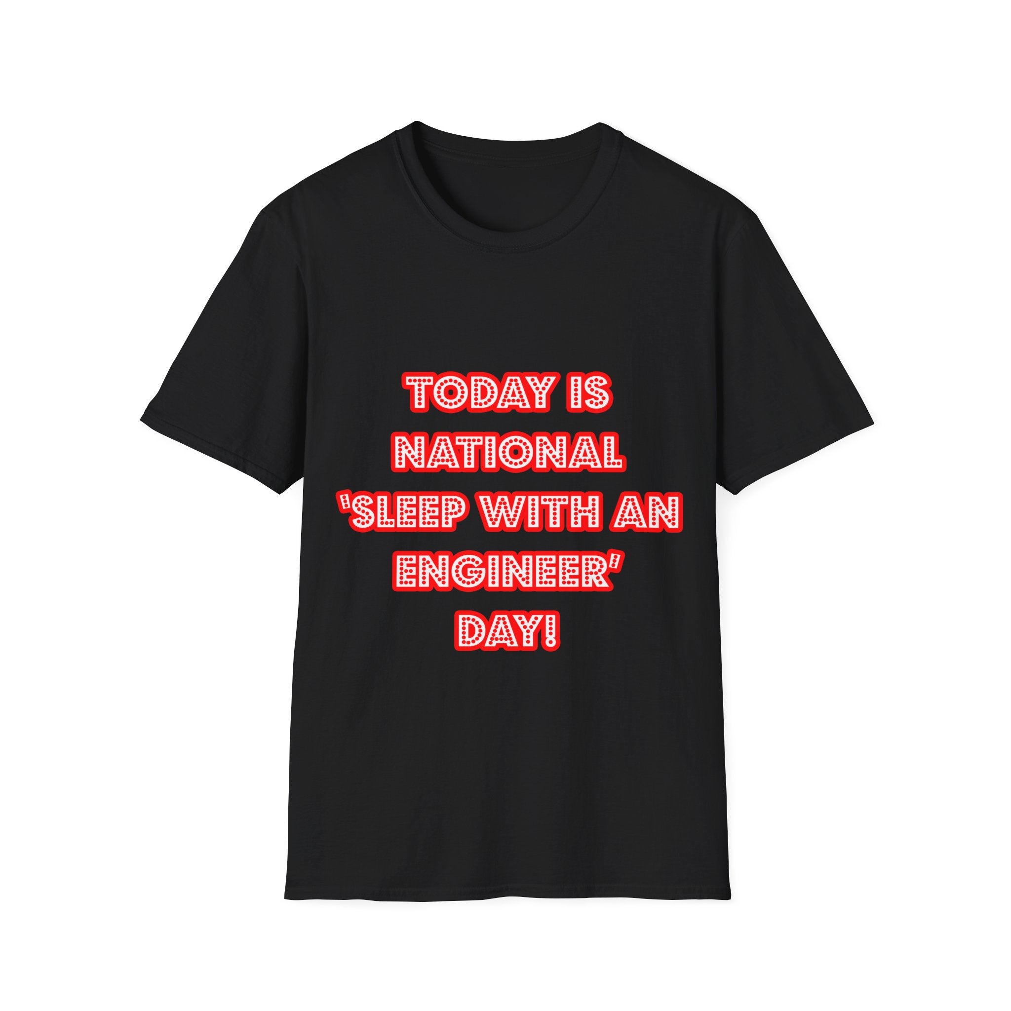 National 'Sleep With an Engineer' Day - Unisex Softstyle T-Shirt
