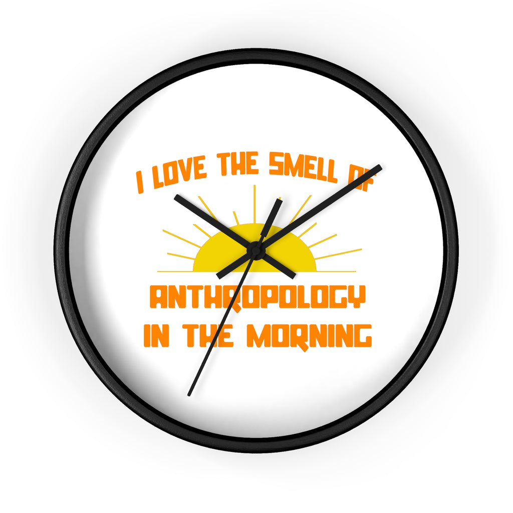 Smell of Anthropology in the Morning - Wall Clock