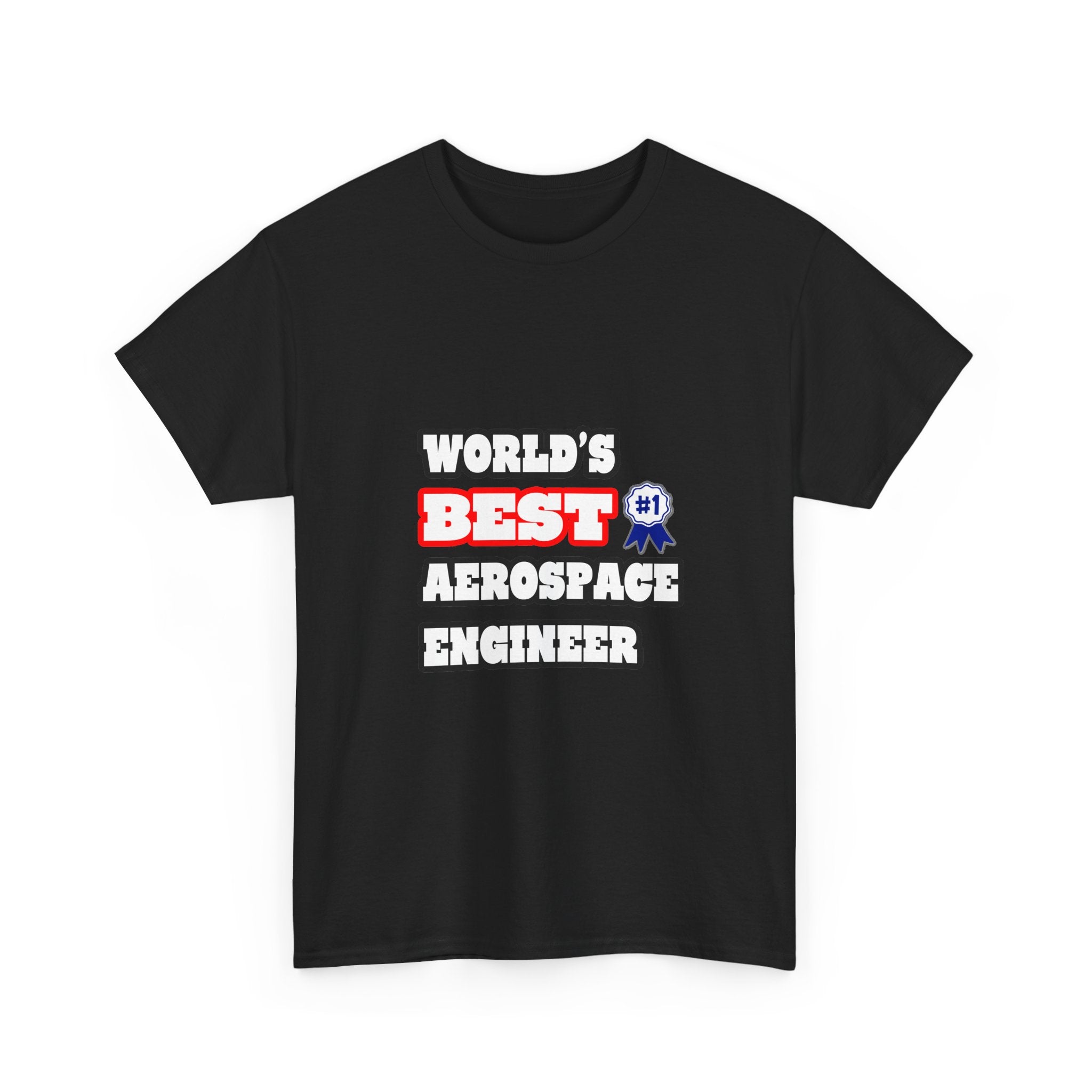 World's Best Aerospace Engineer - Unisex Heavy Cotton Tee
