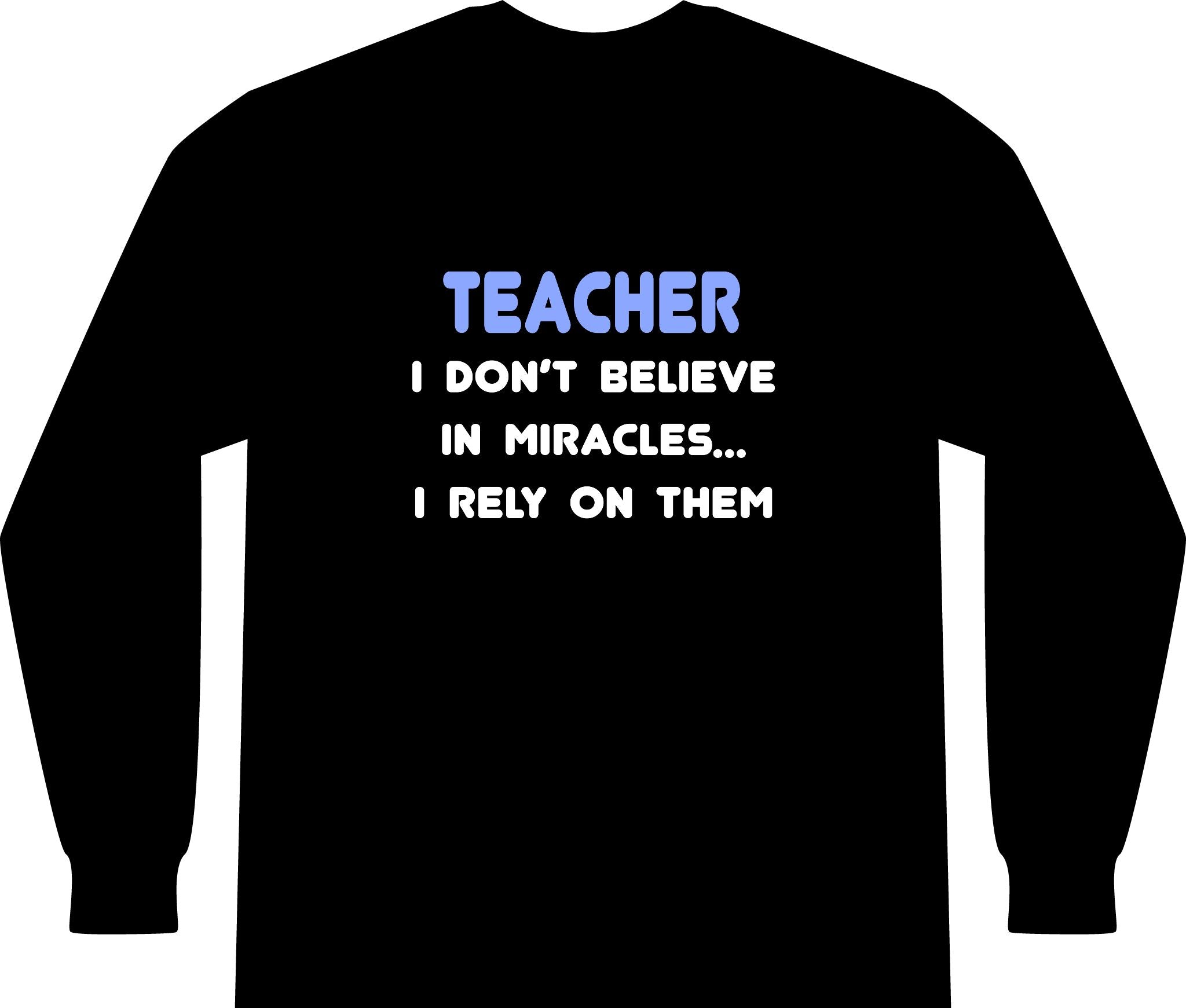 Miracles and Teachers - Unisex Long Sleeve T-Shirt