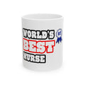 World's Best Nurse - Ceramic Mug, (11oz, 15oz)