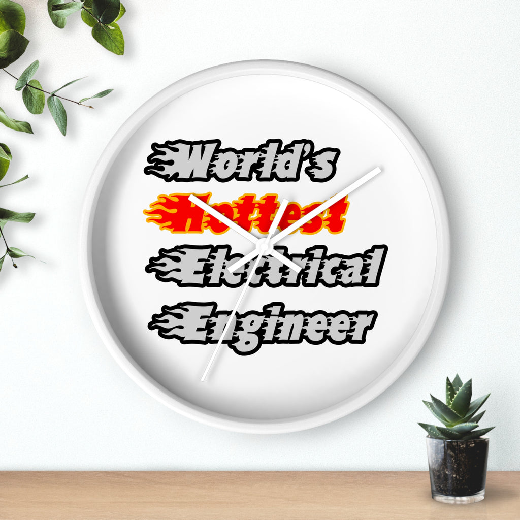 World's Hottest Electrical Engineer - Wall Clock