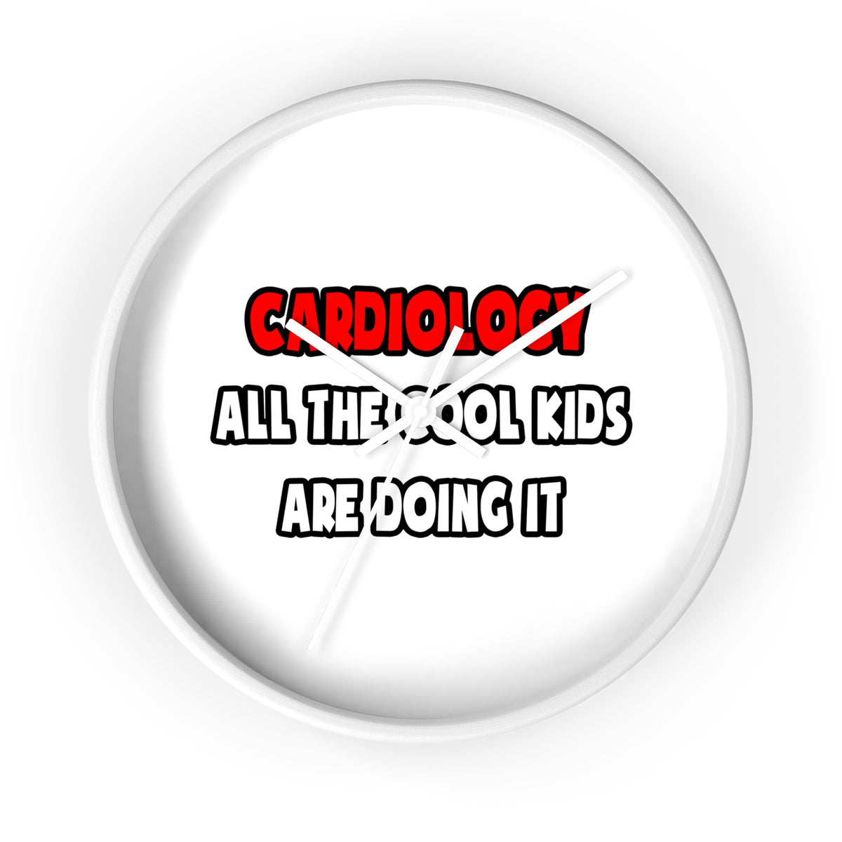Funny Cardiologist Shirts and Gifts - Wall Clock