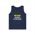 Sleep With An Air Traffic Controller - Unisex Heavy Cotton Tank Top