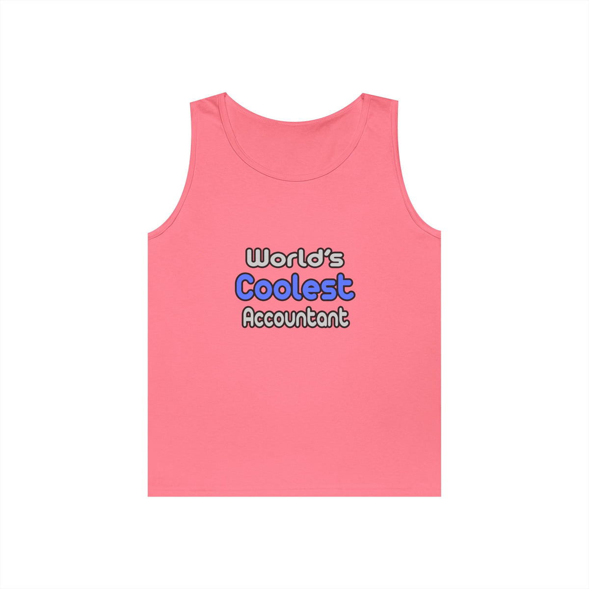 World's Coolest Accountant - Unisex Heavy Cotton Tank Top